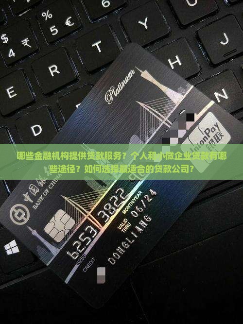 哪些金融机构提供贷款服务？个人和小微企业贷款有哪些途径？如何选择最适合的贷款公司？