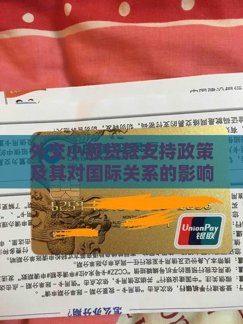 外交小额贷款支持政策及其对国际关系的影响