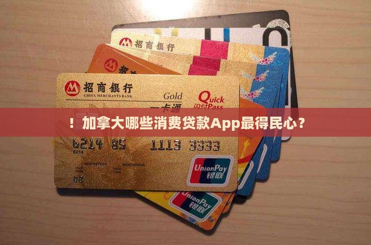 ！加拿大哪些消费贷款App最得民心？