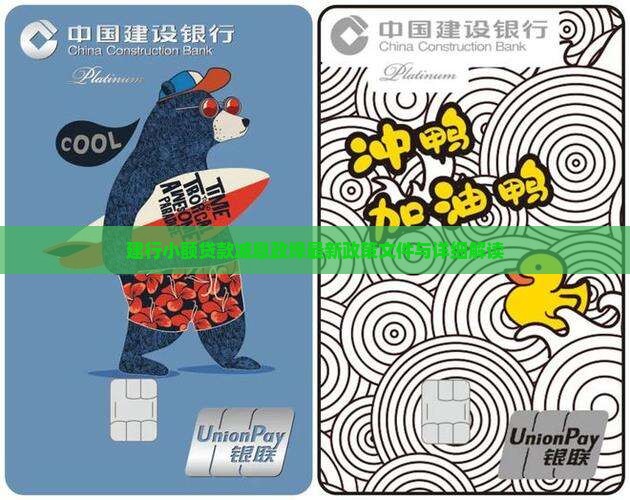 建行小额贷款减息政埠最新政策文件与详细解读