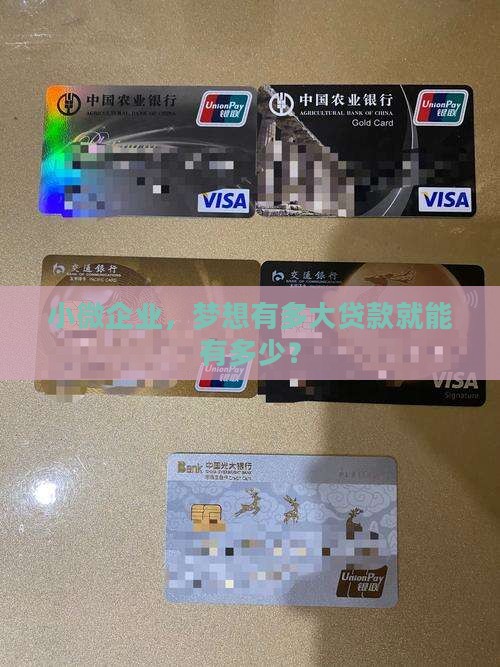 小微企业，梦想有多大贷款就能有多少？