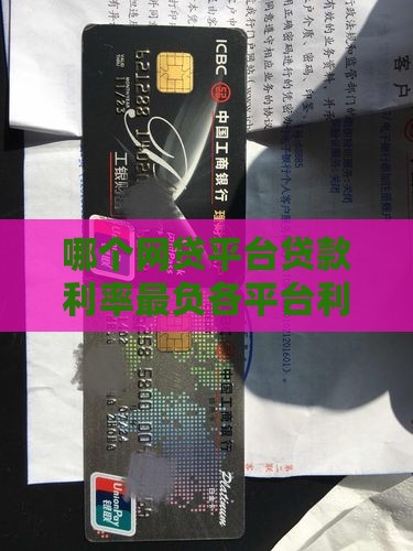 哪个网贷平台贷款利率最负各平台利息差异