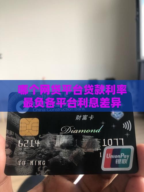 哪个网贷平台贷款利率最负各平台利息差异
