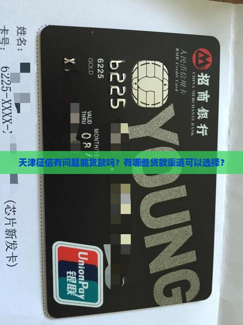 天津征信有问题能贷款吗？有哪些贷款渠道可以选择？