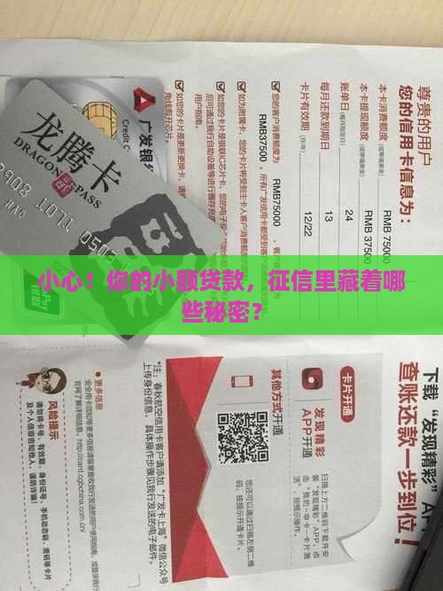 小心！你的小额贷款，征信里藏着哪些秘密？