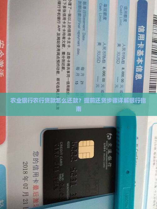 农业银行农行贷款怎么还款？提前还贷步骤详解银行指南