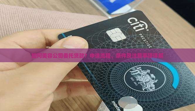 如何美容公司委托贷款？申请流程、条件及注意事项详解