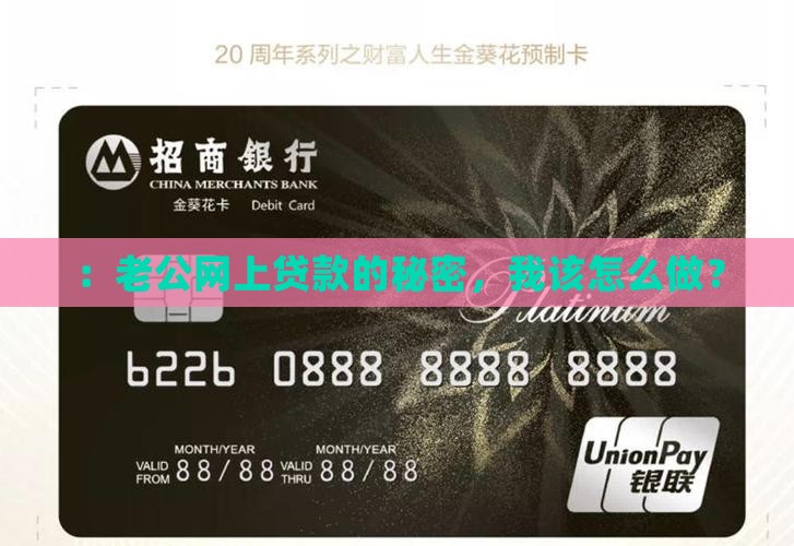 ：老公网上贷款的秘密，我该怎么做？