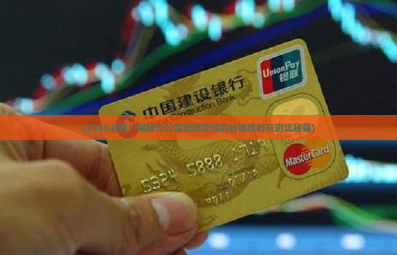同意分公司贷款的决议