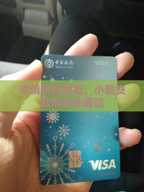小额贷款申请审批未通过