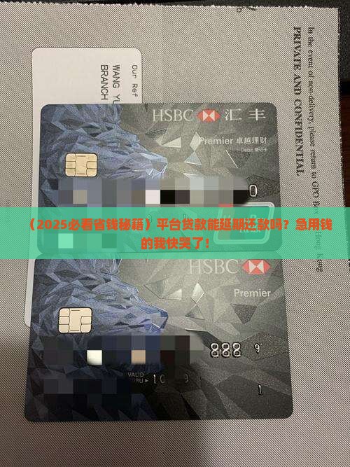 平台贷款可以延期还款吗