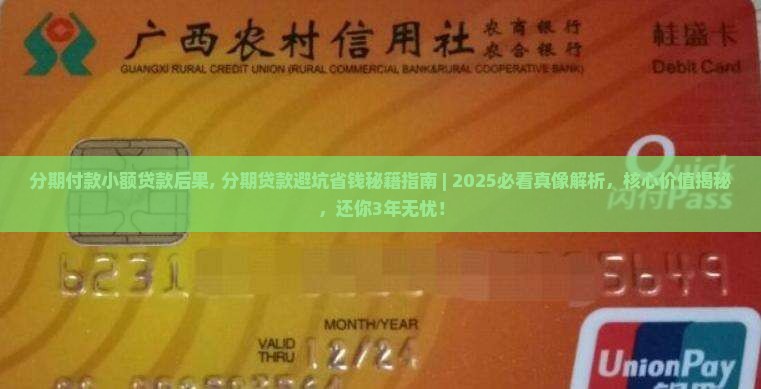 分期付款小额贷款后果