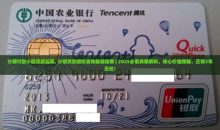分期付款小额贷款后果