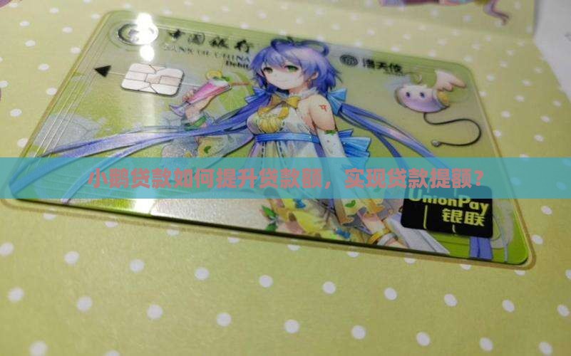 小鹅贷款怎么提额的