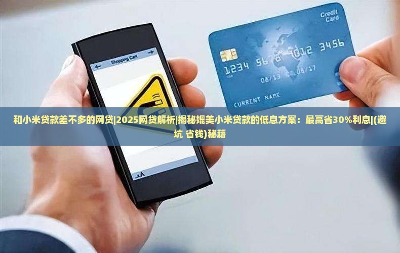 和小米贷款差不多的网贷