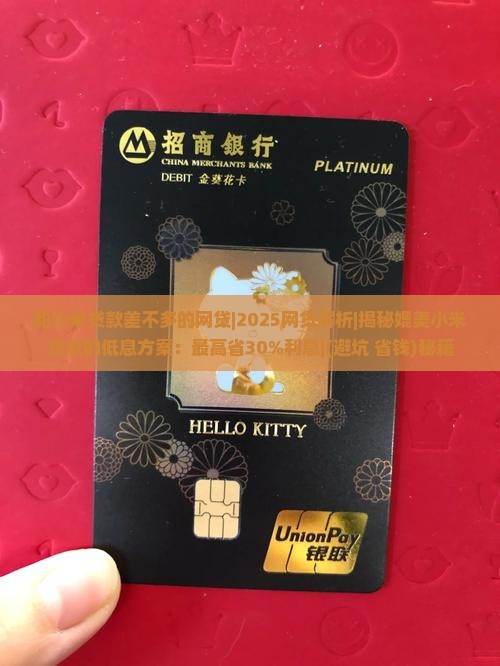 和小米贷款差不多的网贷