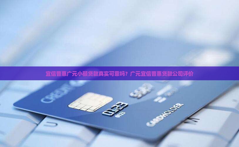 宜信普惠广元小额贷款