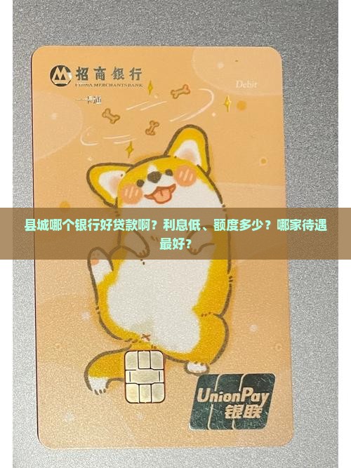 县城哪个银行好贷款啊