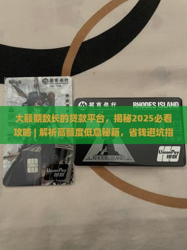 大额期数长的贷款平台