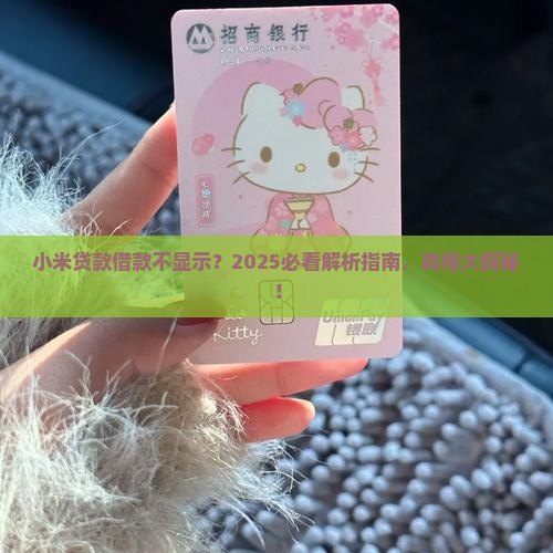 小米贷款借款不显示