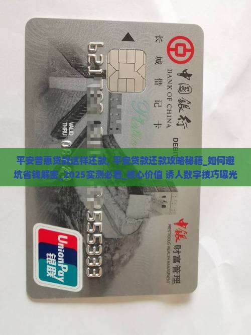 平安普惠贷款这样还款