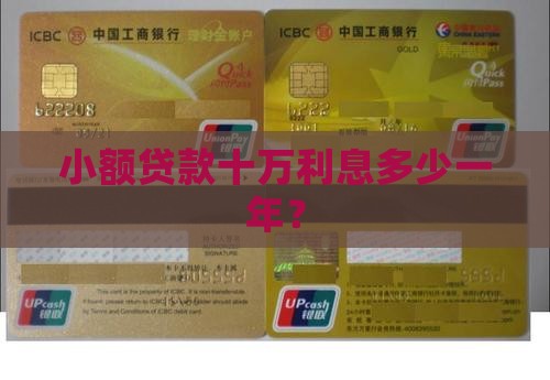 小额贷款十万利率