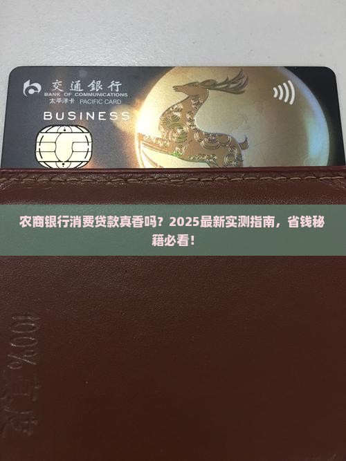 农商银行有消费贷款吗