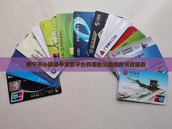 南宁市小额骑手贷款平台有哪些公司提供贷款服务