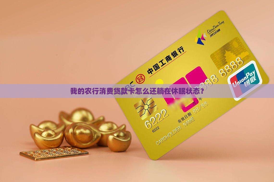 我的农行消费贷款卡怎么还躺在休眠状态？