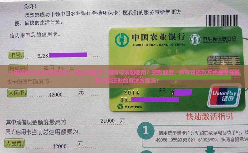 小乐贷是什么类型的贷款？安全可靠吗？如何申请和使用？贷款额度、利率和还款方式是怎样的？有逾期还款的解决方案吗？