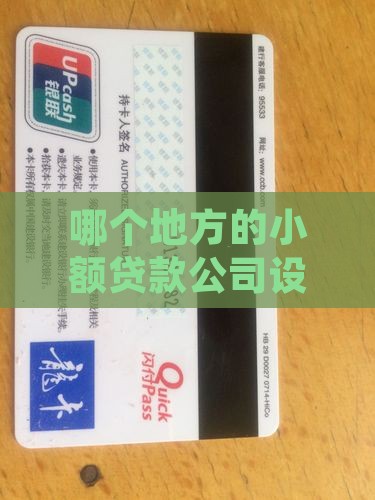 哪个地方的小额贷款公司设立登记需要批复
