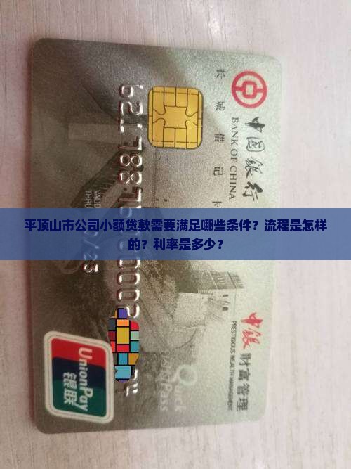 平顶山市公司小额贷款需要满足哪些条件？流程是怎样的？利率是多少？