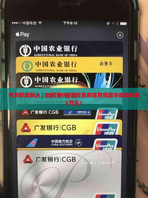 作为职场新人，如何用0经验在京东信用贷款中成功拿到5万元？