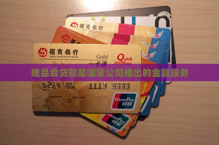 唯品会贷款是哪家公司推出的金融服务