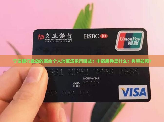 宁波银行发放的其他个人消费贷款有哪些？申请条件是什么？利率如何？