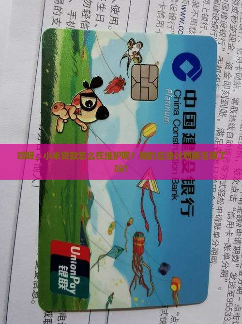 哎呀，小米贷款怎么在维护呢？我的应急计划要泡汤了吗？
