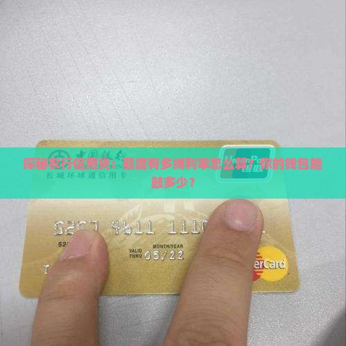 探秘农行信用贷：额度有多缚利率怎么算？你的钱包能鼓多少？