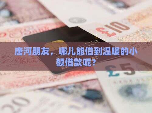 唐河朋友，哪儿能借到温暖的小额借款呢？