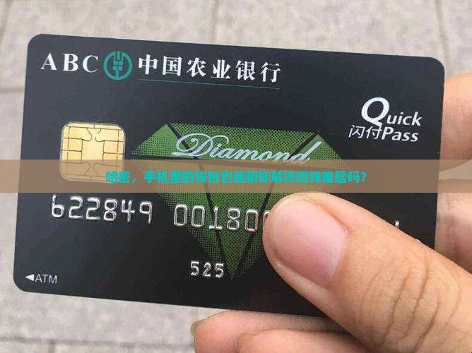 哈密，手机里的钱包也能帮你解决借钱难题吗？