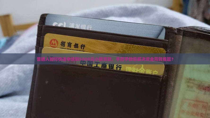 普通人如何快速申请到5000元小额贷款，手把手教你解决资金周转难题？