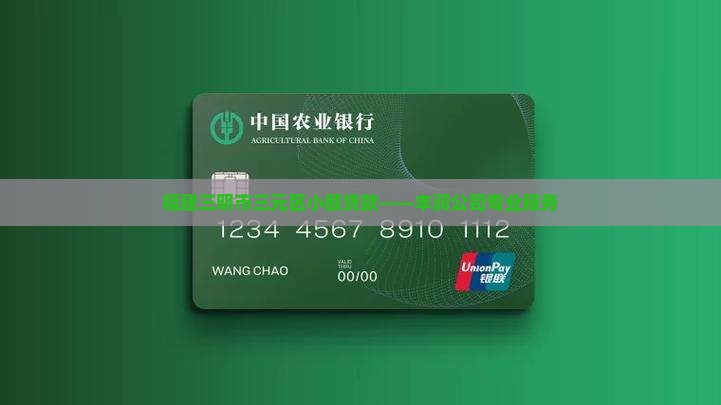 福建三明市三元区小额贷款——丰润公司专业服务