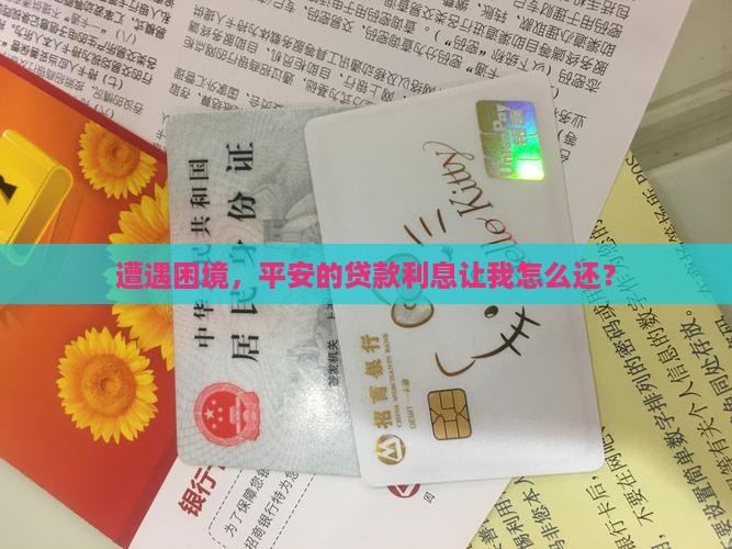 遭遇困境，平安的贷款利息让我怎么还？