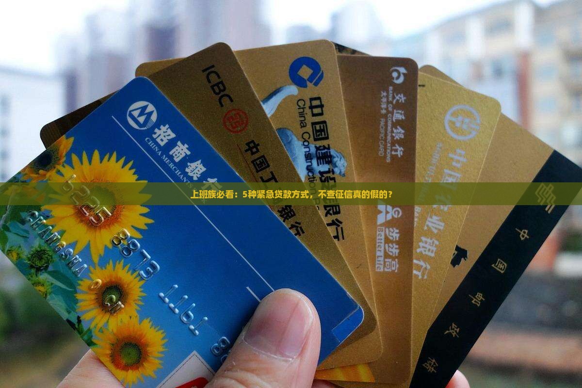 上班族必看：5种紧急贷款方式，不查征信真的假的？