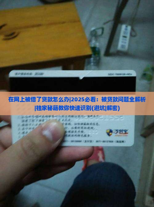 在网上被借了贷款怎么办