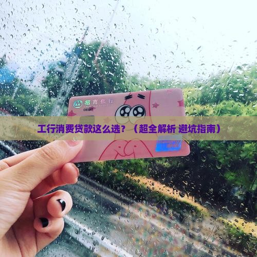 工行消费贷款业务亮点