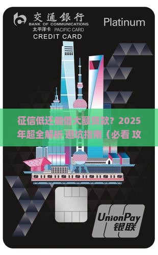 征信低大额贷款怎么办