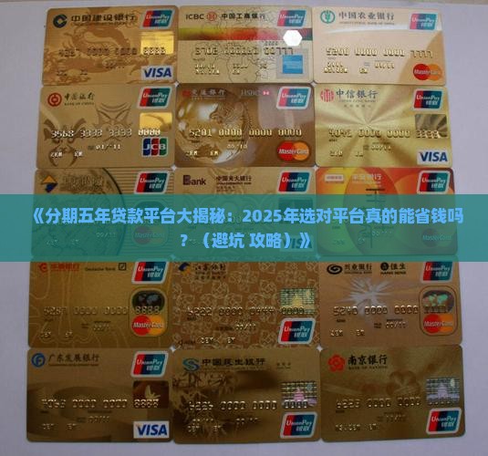 分期五年的贷款平台