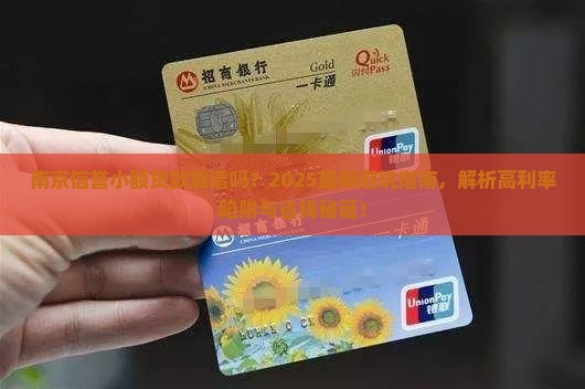 南京信誉小额贷款