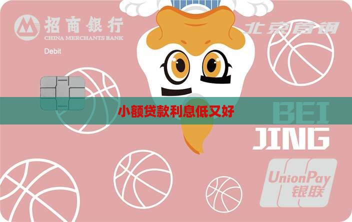 小额贷款利息低又好贷