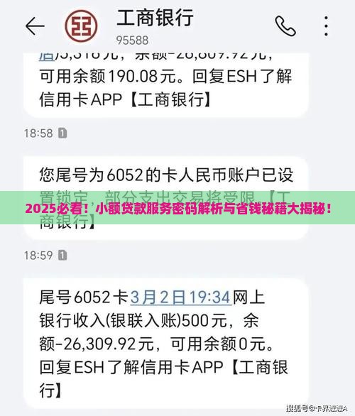 小额贷款服务密码是什么
